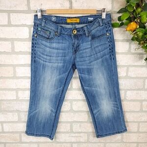 MEK DNM Paros Style Capris Low Rise Size 27